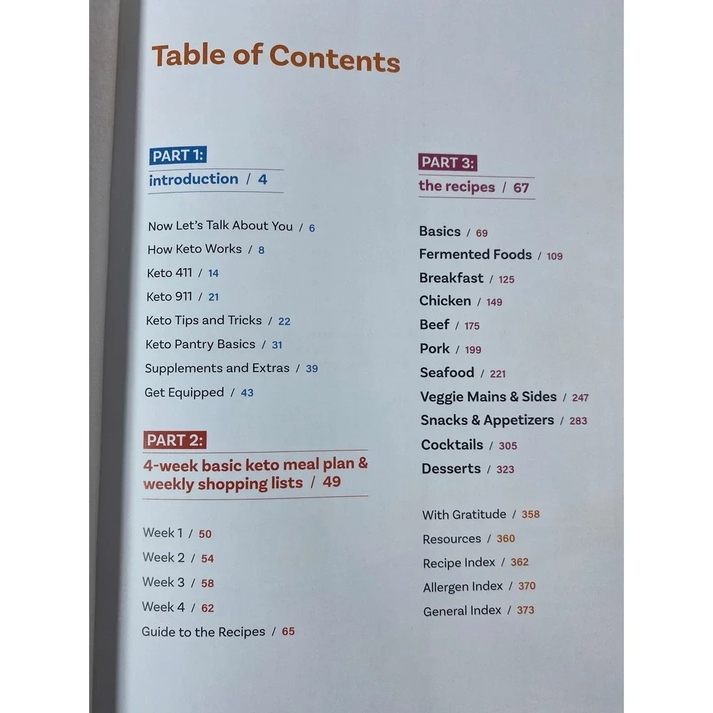 Keto for Life Cookbook by Mellissa Sevigny 160+ Recipes Healthy Eating Illustrat